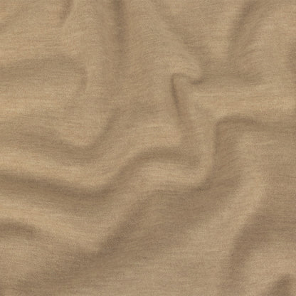 Heathered Doeskin and Angora Brushed Wool Knit