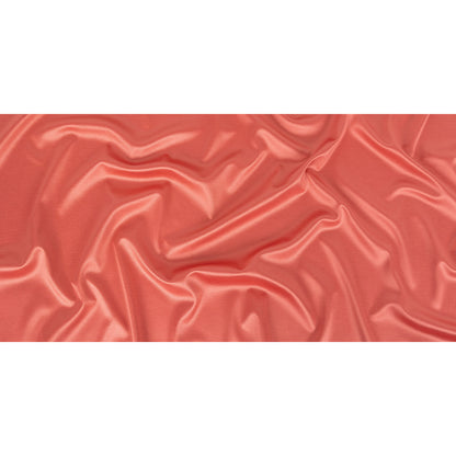 Coral Satin-Faced Interlock Double Knit Full