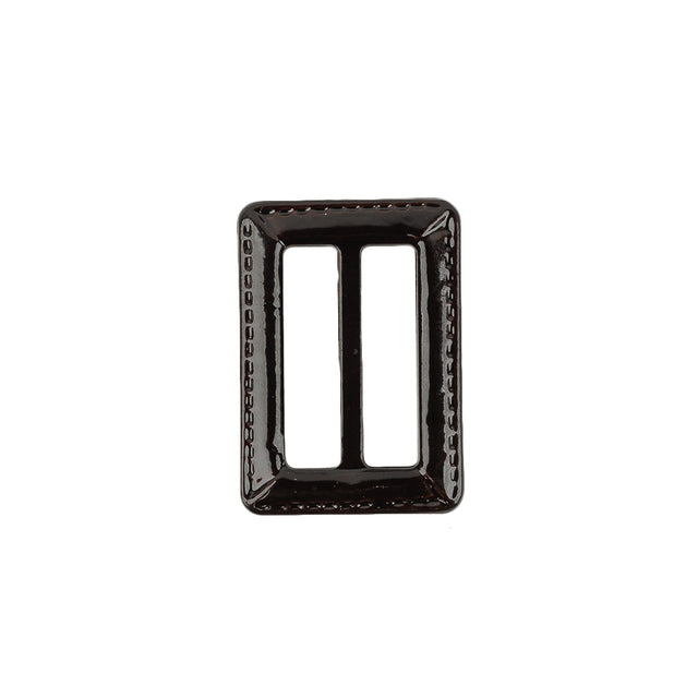 Italian Java Faux Leather Slider - 1.375" L x 1" W