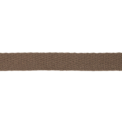 Shiitake Cotton Twill Tape - 0.5" Detail