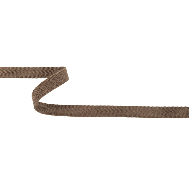 Shiitake Cotton Twill Tape - 0.5"