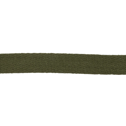 Chive Cotton Twill Tape - 0.5" Detail