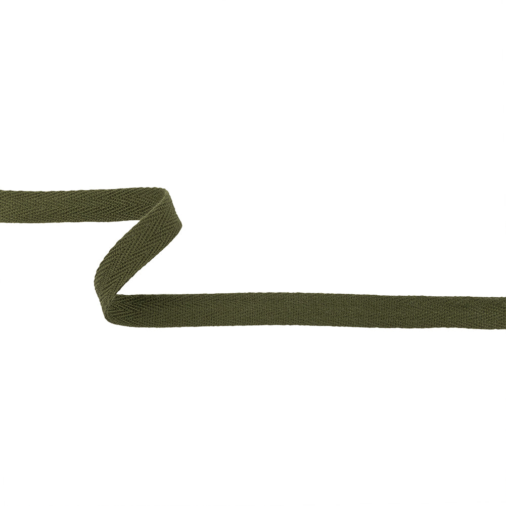 Chive Cotton Twill Tape - 0.5"
