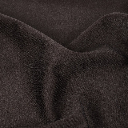 Dark Brown Lightweight Nylon Tricot Detail