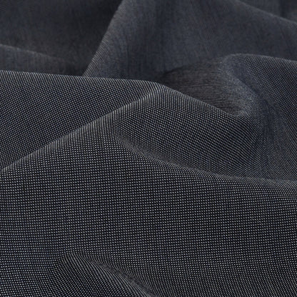 Night Sky Pin Dot Stretch Polyester Suiting Detail