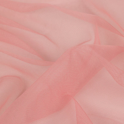 Blush Polyester Stretch Mesh Detail