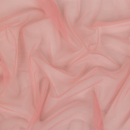 Blush Polyester Stretch Mesh
