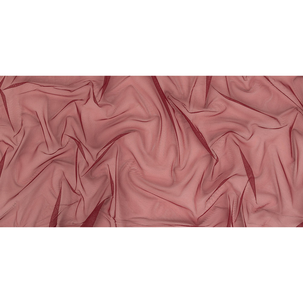 Sun Dried Tomato Polyester Stretch Mesh Full