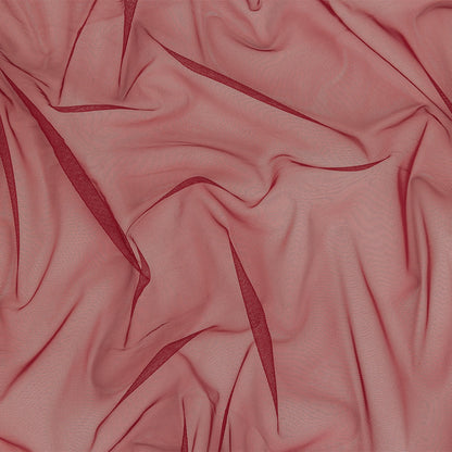 Sun Dried Tomato Polyester Stretch Mesh