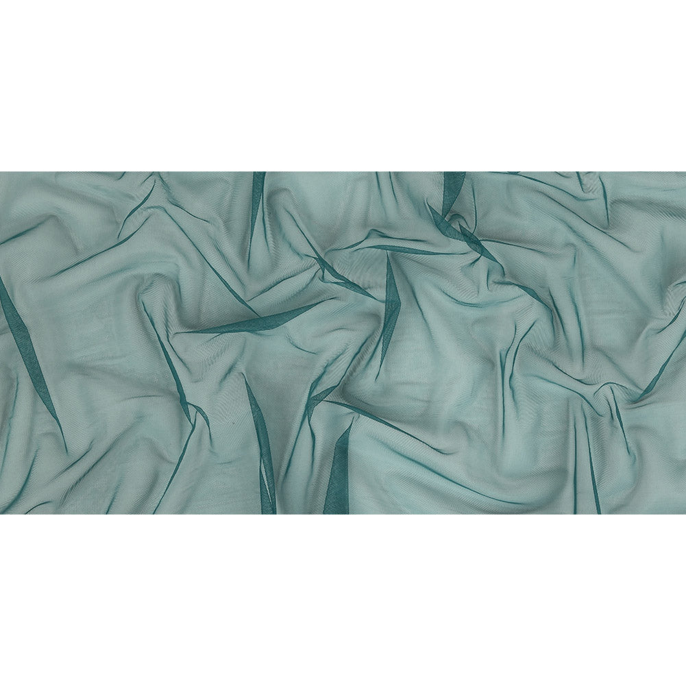 Jasper Green Polyester Stretch Mesh Full