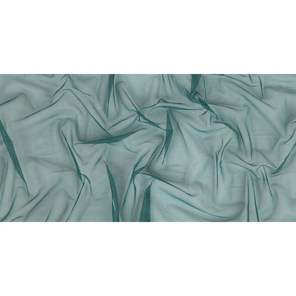 Jasper Green Polyester Stretch Mesh Full