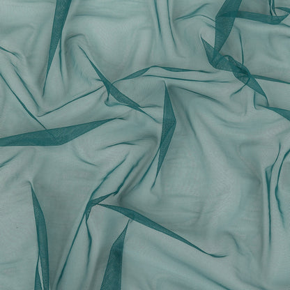 Jasper Green Polyester Stretch Mesh