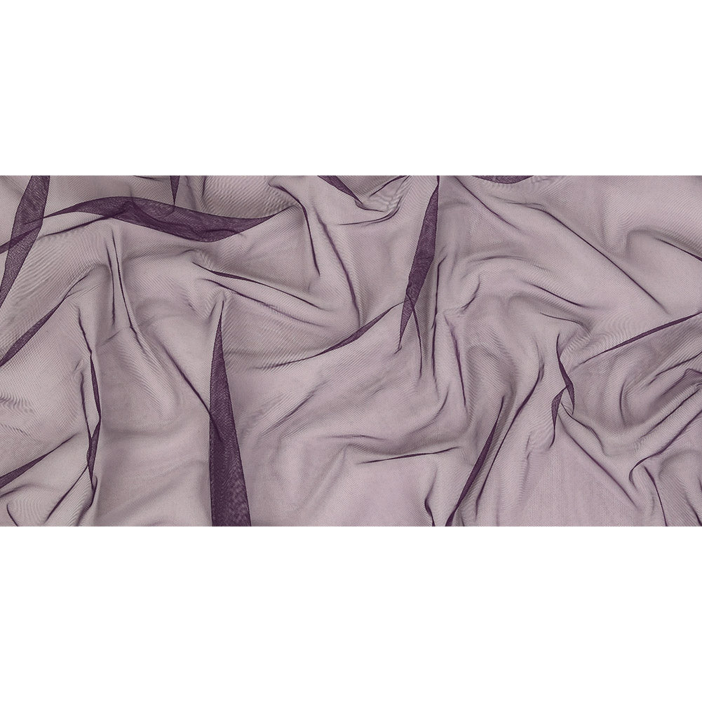 Blackberry Cordial Polyester Stretch Mesh Full