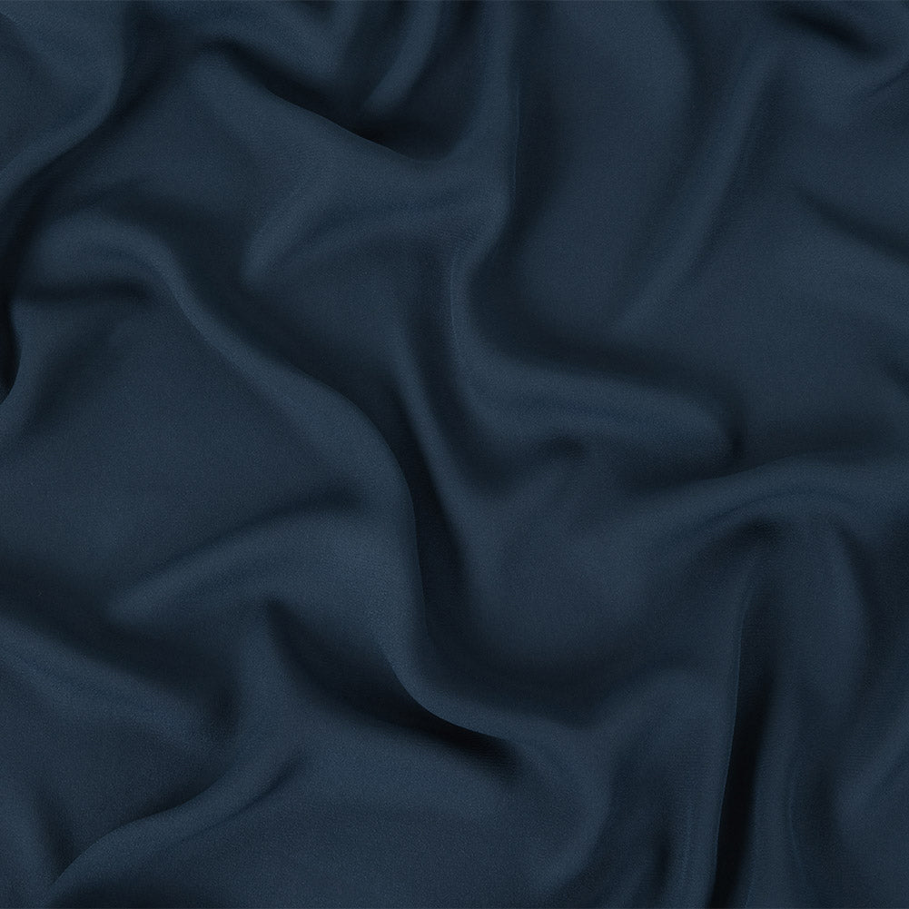 Spellbound Blue Polyester Georgette