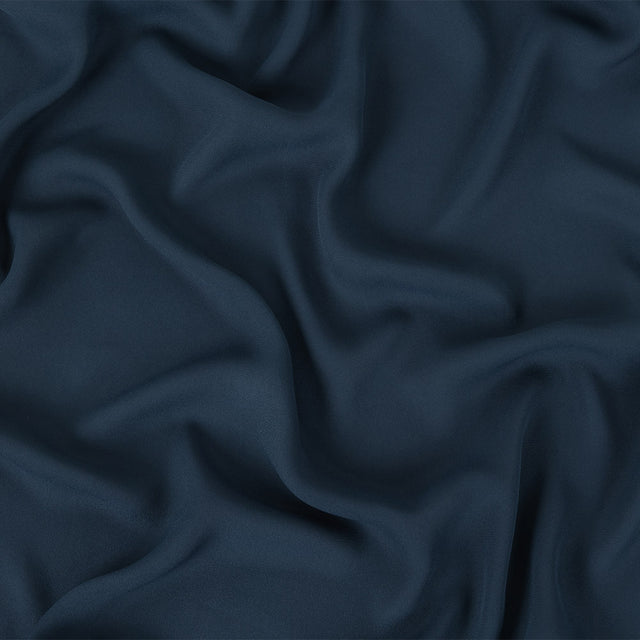 Spellbound Blue Polyester Georgette