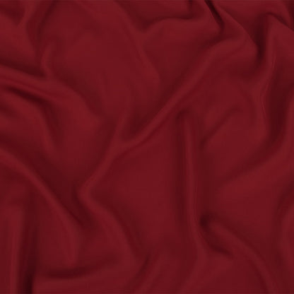 Rhythmic Red Polyester Georgette