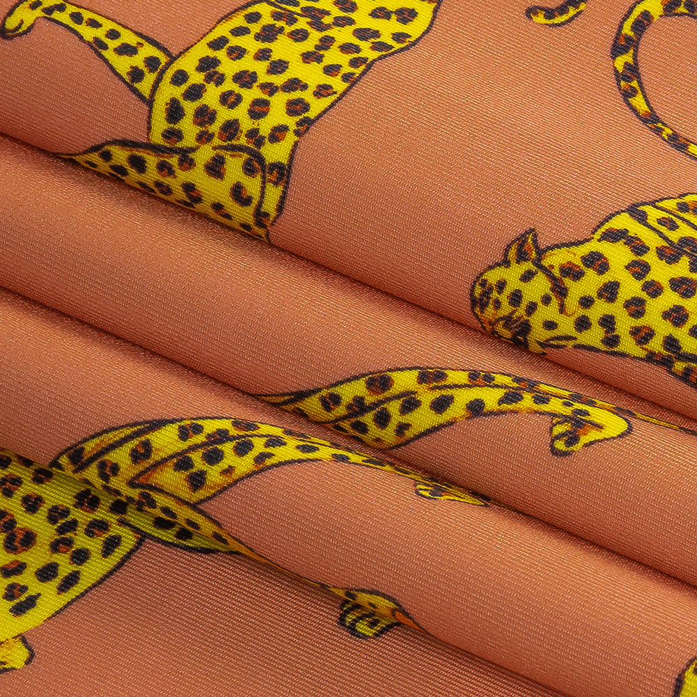 Traje de baño de compresión de tricot, con protección UV y microcápsulas de aloe vera - Canyon Clay Cheetahs - Colección Caye