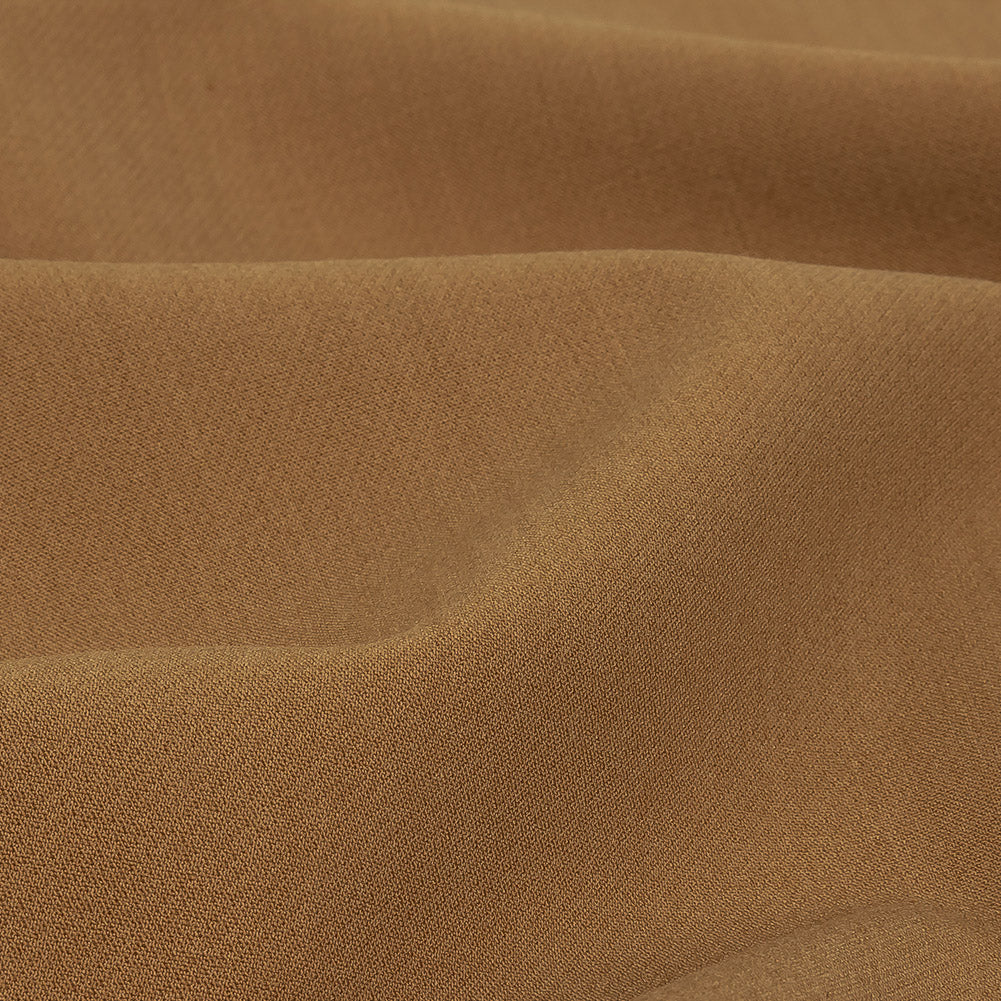 Camel Stretch Cotton Double Cloth Suiting Detail