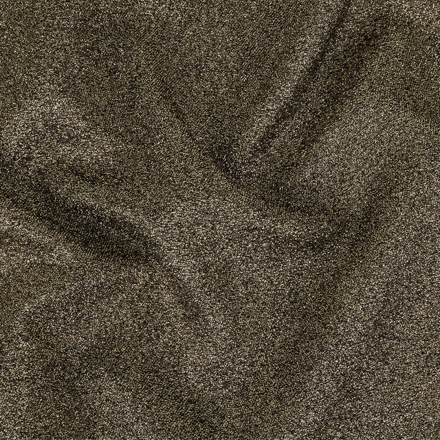 Cygnus Metallic Gold and Black Crinkled Lame Luxury Brocade