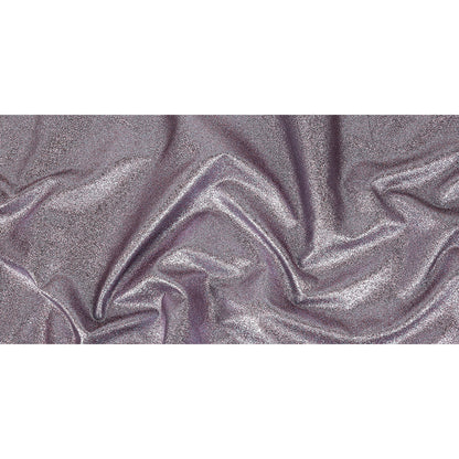 Cygnus Metallic Sky Blue and Pink Crinkled Lame Luxury Brocade Full