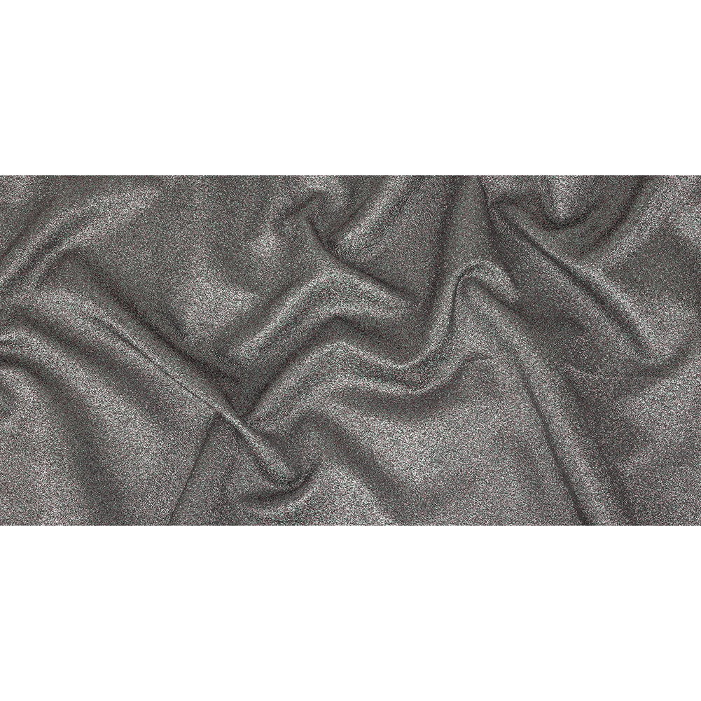 Cygnus Metallic Seafoam and Rose Gold Crinkled Lame Luxury Brocade Full