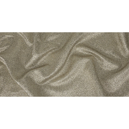 Cygnus Metallic Silver and Gold Crinkled Lame Luxury Brocade Full