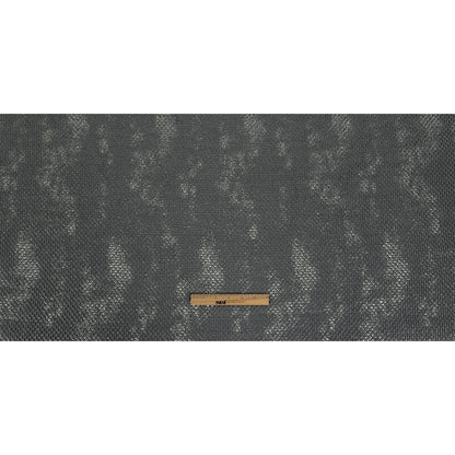 Mood Exclusive Jolene Metallic Silver and Gray Tiny Diamonds Quilted Luxury Brocade Full