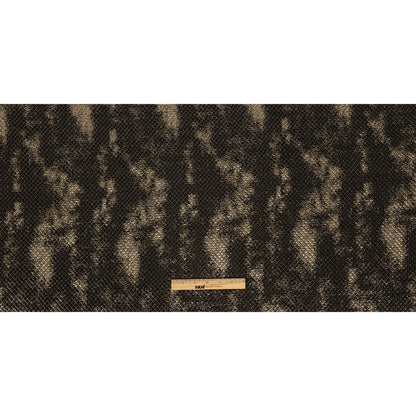 Mood Exclusive Jolene Metallic Gold and Black Tiny Diamonds Quilted Luxury Brocade Full