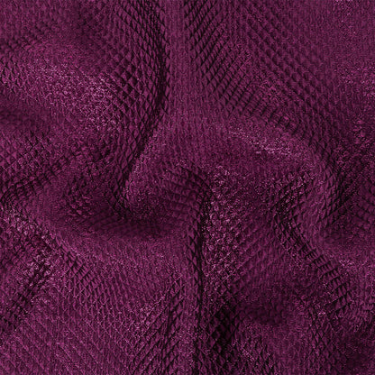 Mood Exclusive Jolene Metallic Fuchsia Tiny Diamonds Quilted Luxury Brocade