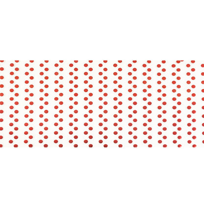 Vintage Red Polka Dot Iron-On Film - 4"