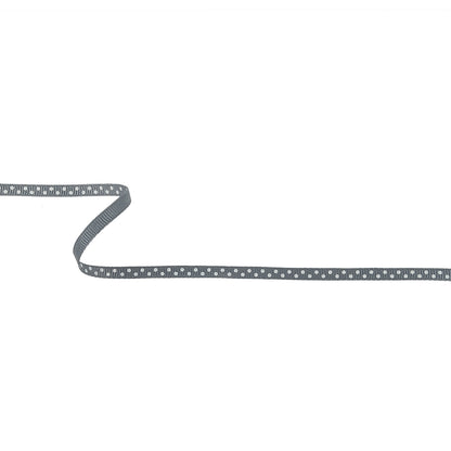 Sedona Sage and White Polka Dots Grosgrain Ribbon - 0.25"