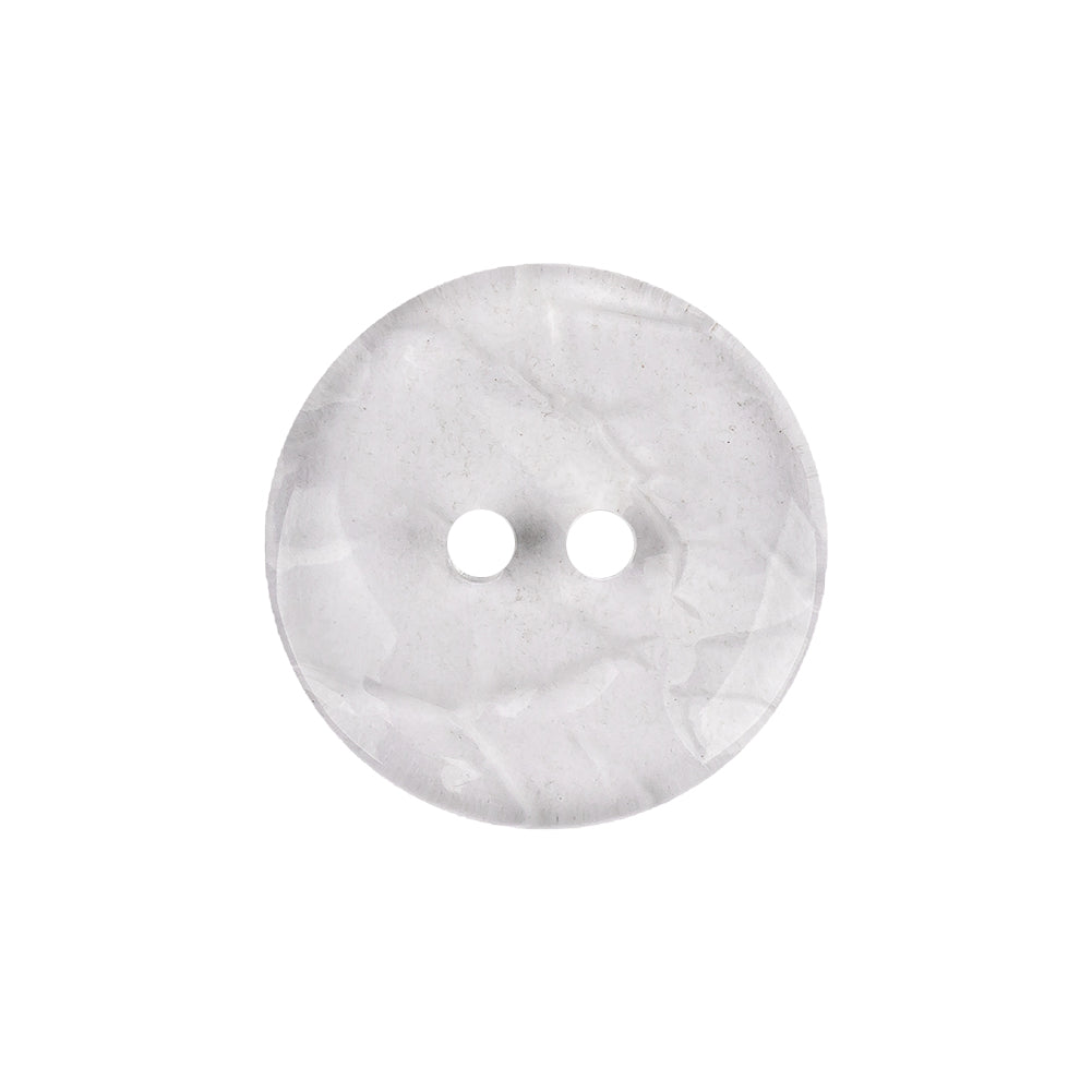 Transparent Swirl Textured 2-Hole Plastic Button - 34L/21.5mm Detail