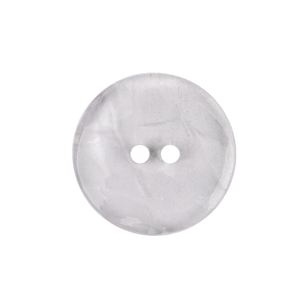 Transparent Swirl Textured 2-Hole Plastic Button - 36L/23mm Detail