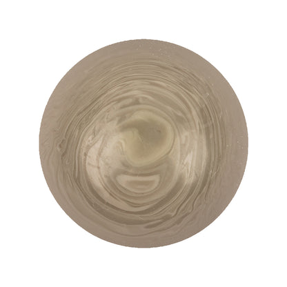 Overcast and Cannoli Cream Swirl Dome Shaped Plastic Shank Back Button - 44L/28mm