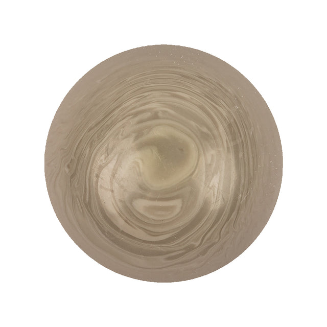 Overcast and Cannoli Cream Swirl Dome Shaped Plastic Shank Back Button - 44L/28mm