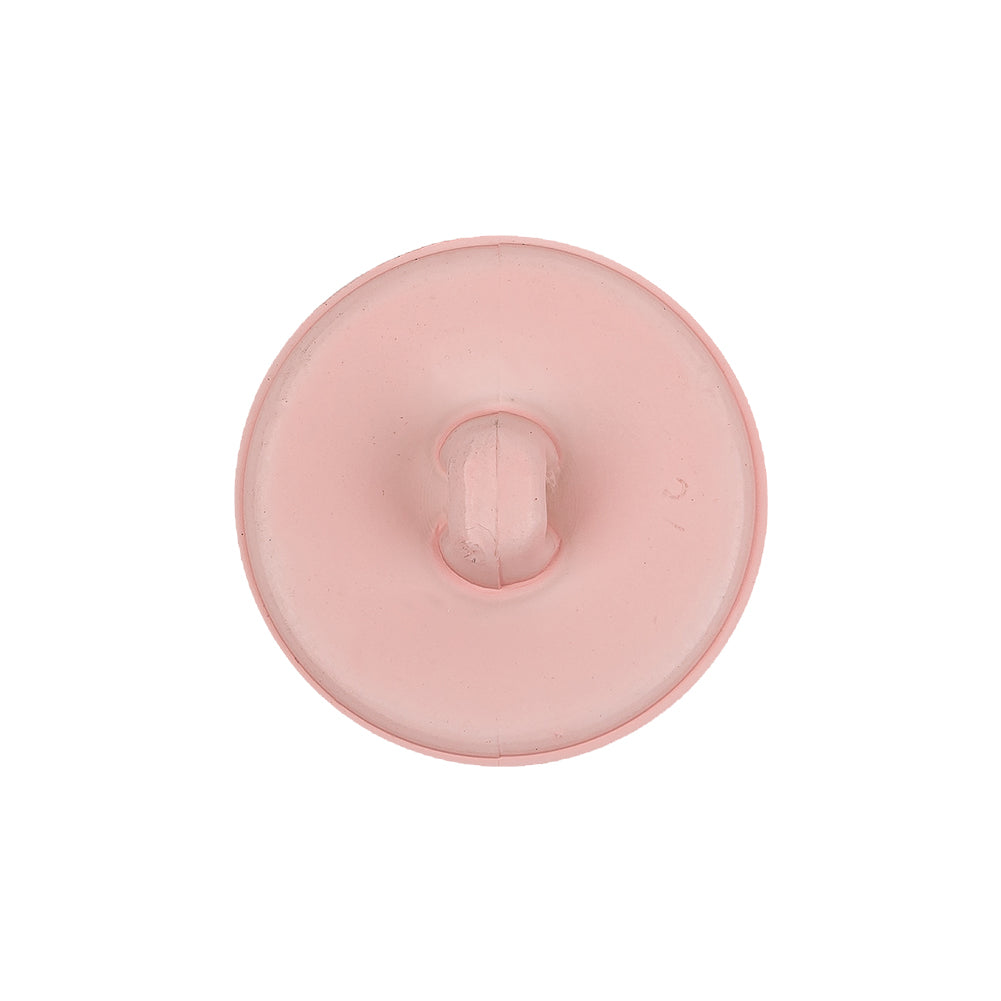 Italian Rose Quartz Abstract Dome Shaped Shank Back Button - 36L/23mm Detail