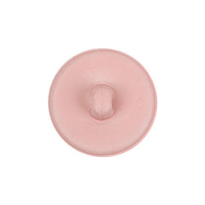 Italian Rose Quartz Abstract Dome Shaped Shank Back Button - 36L/23mm Detail