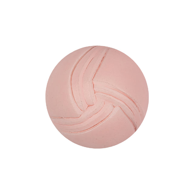 Italian Rose Quartz Abstract Dome Shaped Shank Back Button - 36L/23mm