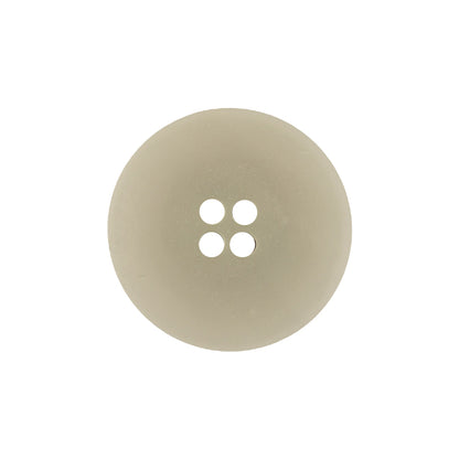 Italian Light Gray and White Striated 4-Hole Plastic Button - 36L/23mm Detail