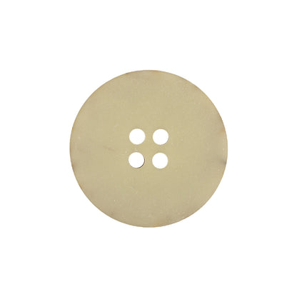 Cloud Cream, Brown and Orange Speckled 4-Hole Textured Button - 36L/23mm Detail