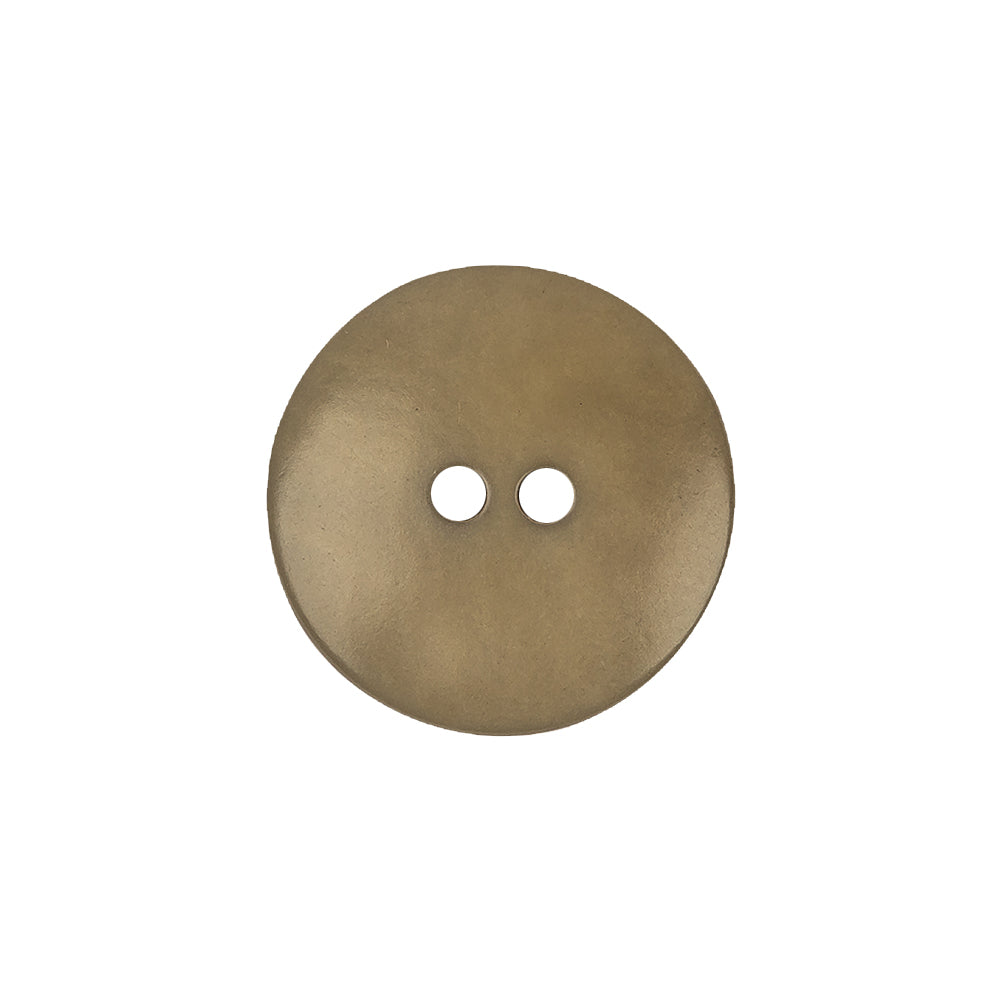 Taupe Swirls Geometric 2-Hole Textured Button - 32L/20mm Detail