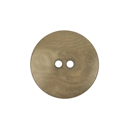 Taupe Swirls Geometric 2-Hole Textured Button - 36L/23mm Detail