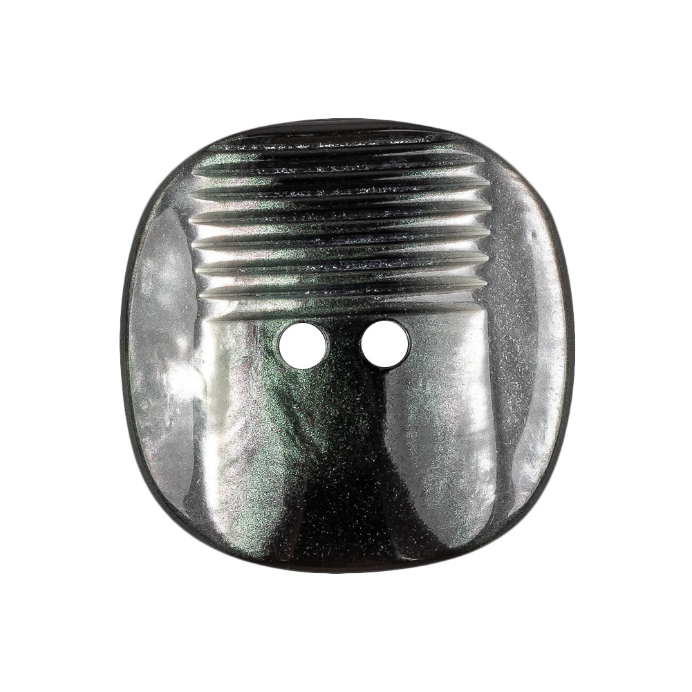 Starry Night Iridescent 2-Hole Square Plastic Button - 44L/28mm