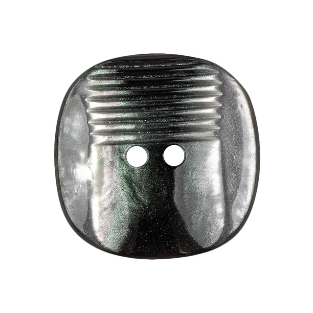 Starry Night Iridescent 2-Hole Square Plastic Button - 44L/28mm