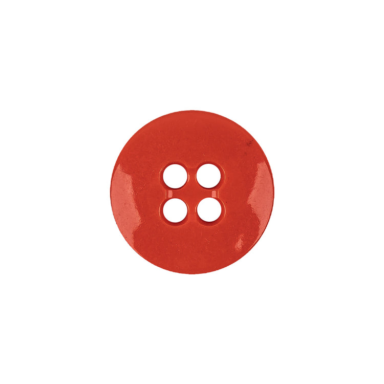 template--25130090922057__main-Red Orange Low Convex 4-Hole Plastic Button - 27L/17mm
