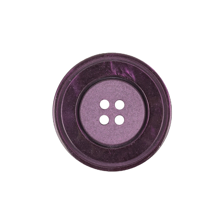 template--26688905969737__main-Purple Iridescent and Matte Shallow Plate 4-Hole Plastic Button - 36L/23mm