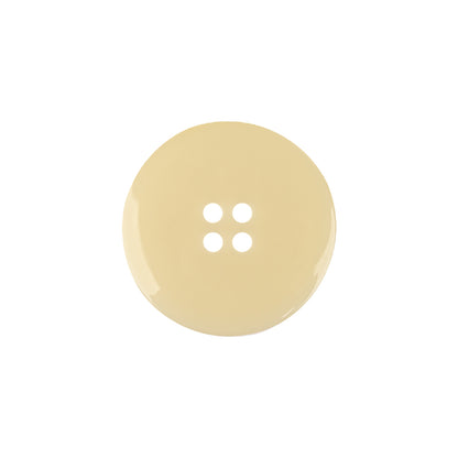 Chardonnay Shiny and Matte Shallow Plate 4-Hole Plastic Button - 32L/20mm Detail