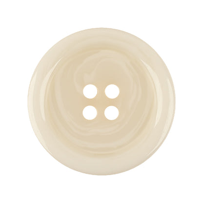 Italian Natural Swirls Tire Rimmed 4-Hole Plastic Button - 44L/28mm