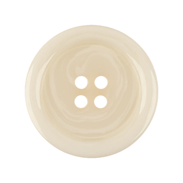 Italian Natural Swirls Tire Rimmed 4-Hole Plastic Button - 44L/28mm