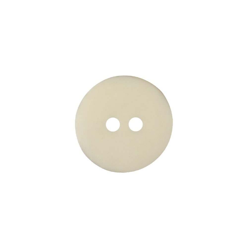 Translucent, White and Yellow Swirls 2-Hole Plastic Saucer Button - 24L/15mm Detail